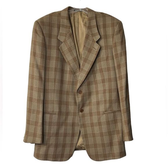 Giorgio Armani Le Collezioni blazer Newman Marcus designer wool silk blend 46L - Picture 2 of 9